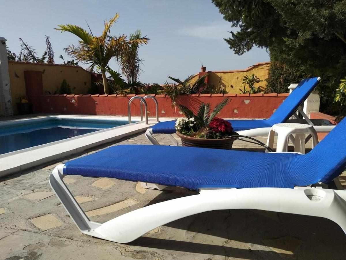 Vivienda Vacacional Finca Jorsam Con Piscina Tazacorte Exterior foto